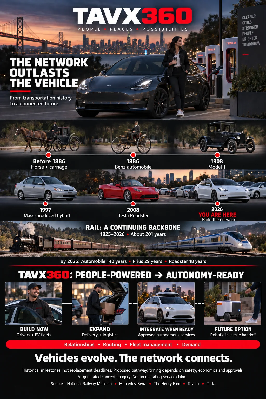 Transportation: utility, commodity, and leisure infographic