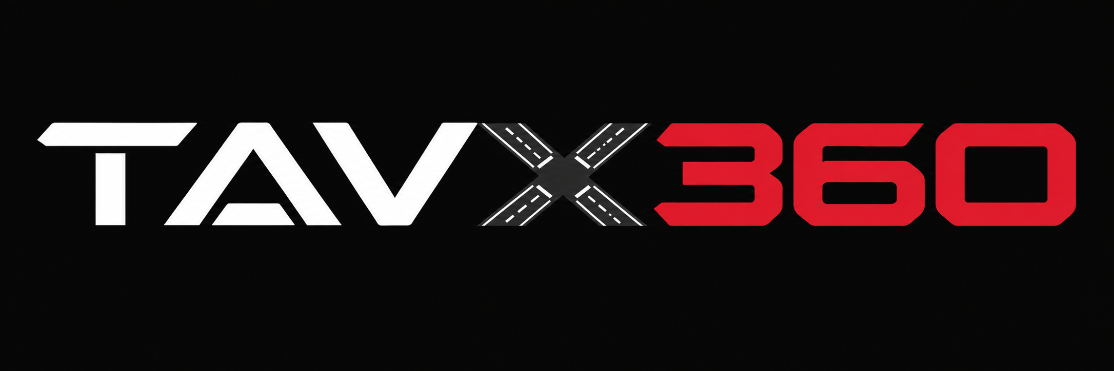 TAVX360 roadway intersection logo
